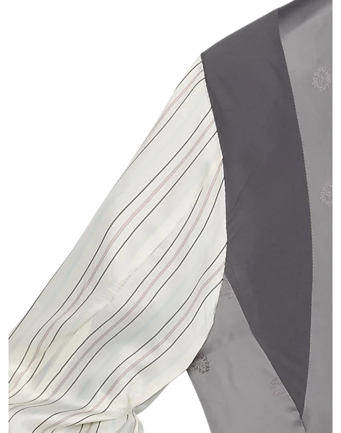 Lauren By Ralph Lauren Classic Fit Sport Coat, Gray Check Windowpane - Image 4