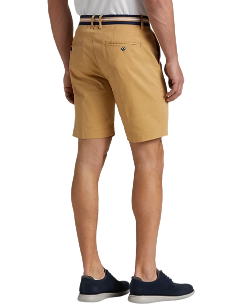 Con.Struct Slim Fit Shorts, Tan - Image 2