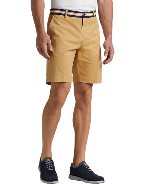 Con.Struct Slim Fit Shorts, Tan