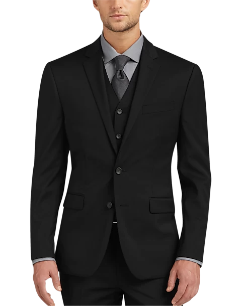Awearness Kenneth Cole AWEAR-TECH Slim Fit Suit Separates Coat, Charcoal - Image 3