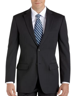 Pronto Uomo Platinum Executive Fit Suit Separates Coat, Black