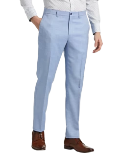 Michael Kors Modern Fit Suit Separates Pants, Light Blue