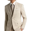 Egara Skinny Fit Notch Lapel Suit Separates Coat, Tan