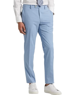 Egara Skinny Fit Suit Separates Pants, Sky Blue