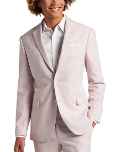 Egara Skinny Fit Suit Separates Coat, Rose Tic