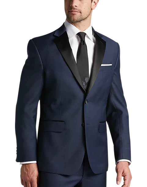 Pronto Uomo Platinum Modern Fit Notch Lapel Suit Separates Tuxedo Jacket, Navy