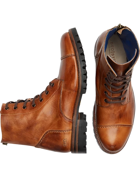 Bed Stu Protege Trek Cap Toe Boots, Tan
