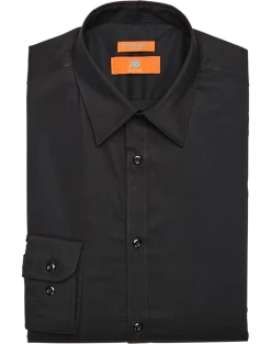 Egara Skinny Fit Dress Shirt, Black