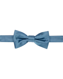 Egara Pre-Tied Formal Bow Tie, Soft Chambray